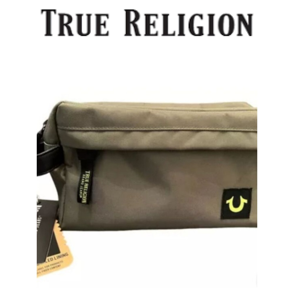 True Religion Aldis Dopp Bag- Olive